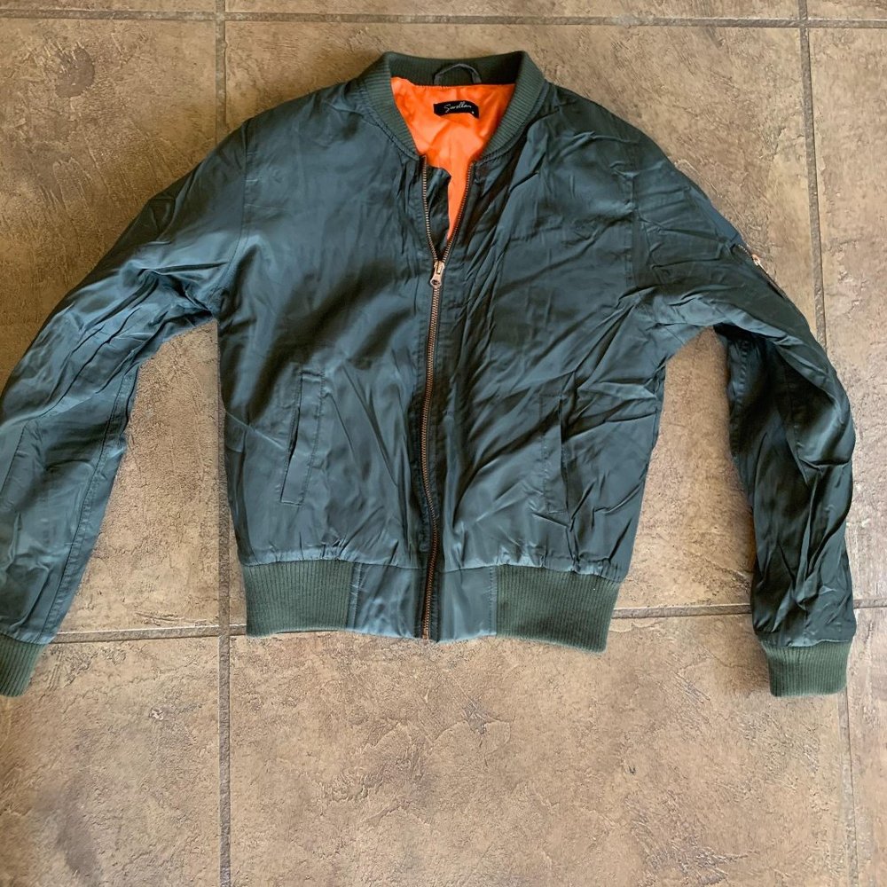 Sorella Girls Tour Army Green Bomber Jacket Medium